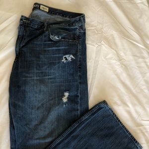 Men’s distressed jeans 42x34 old navy